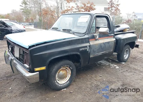 1986 Chevrolet C10 z USA, uszkodzony, nr VIN 2GCCC14N7G1117508